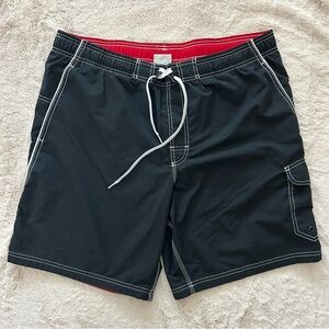 Speedo Swim Trunks Shorts‎ Black Size XL